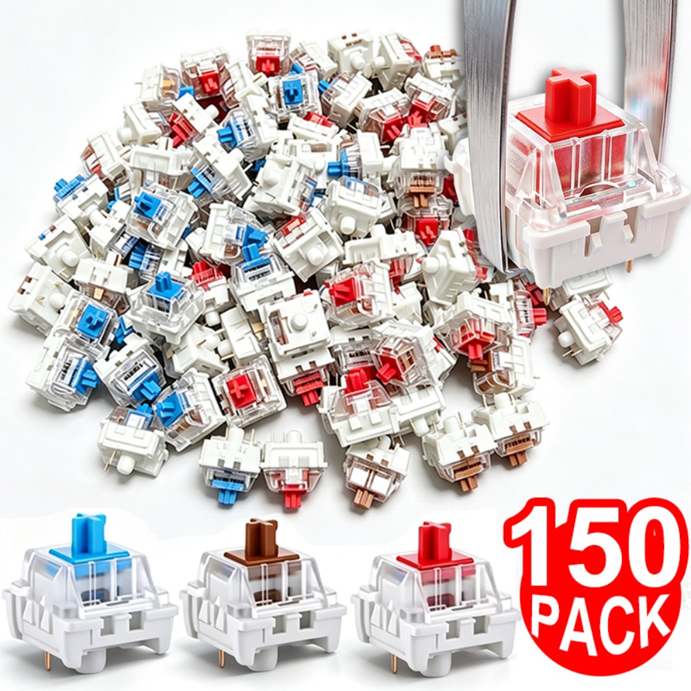 Gaming Keyboard Blue Switches - 1-150 шт. 3-контактные механические переключатели для