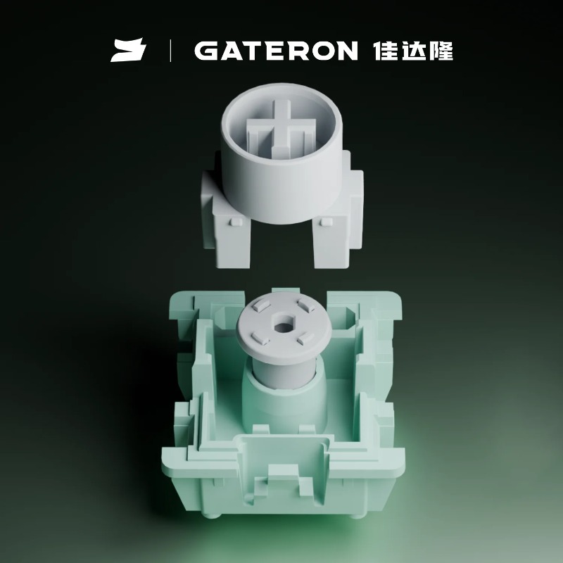 Gaming Keyboard Hall Effect Switches - Магнитный переключатель GATERON Jade Ultra, линейный,