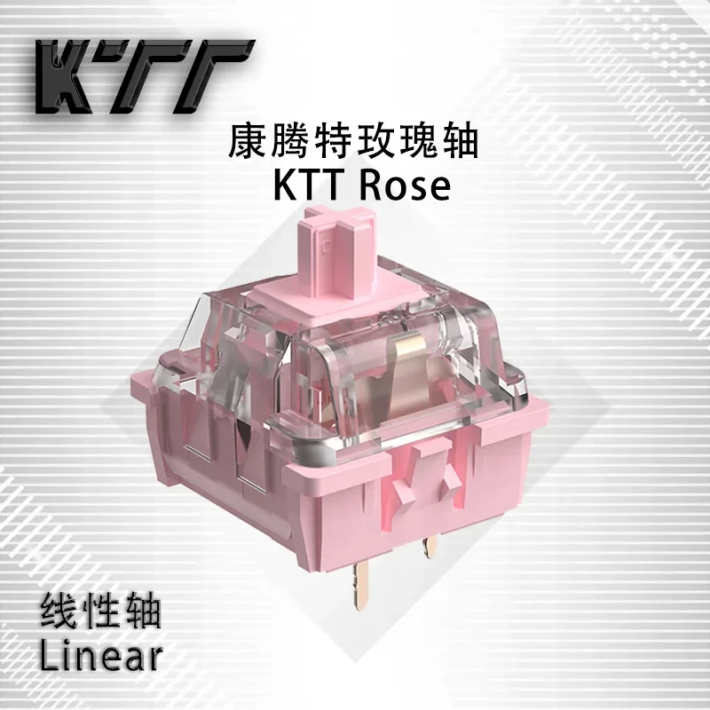 Keyboard Lube Kit - KTT Rose Switch Линейный 63g 5-контактный