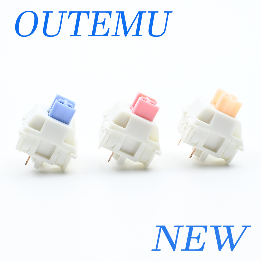Gaming Keyboard Blue Switches - Переключатели Outemu смазанный механический переключатель клавиатуры