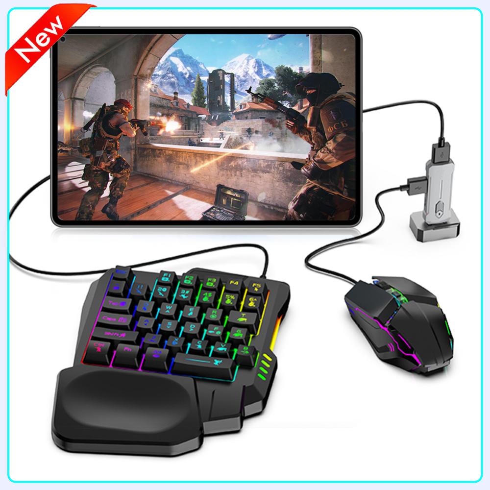 Gaming Keyboard And Mouse Converter For Mobile - 5 в 1, мобильный игровой конвертер,