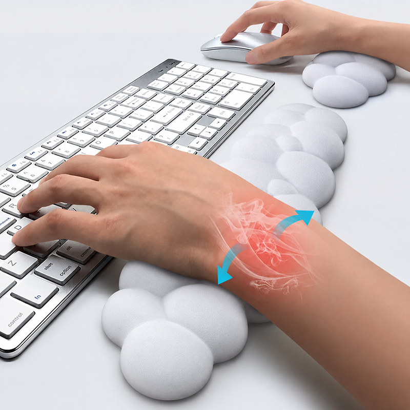 Gaming Keyboard Ergonomic - Коврик для мыши с подставкой для