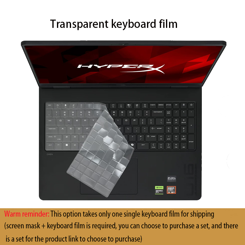 Gaming Keyboard Hyperx - Защитная пленка для экрана игрового ноутбука