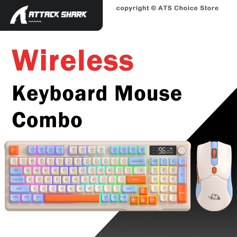 Gaming Keyboard Mouse And Headset Combo - Беспроводной комплект клавиатуры и мыши FREEWOLF