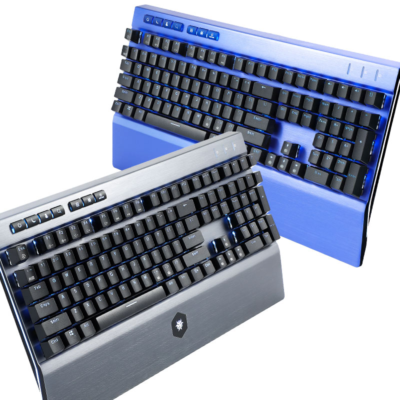 Keyboard Gaming Blue Switch - HEXGEARS GK739 Дизайн с возможностью горячей