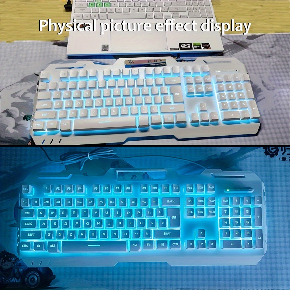 Игровая мембранная клавиатура  – обзор и цена Gaming Keyboard Blue