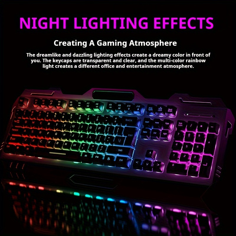 Игровая мембранная клавиатура  – обзор и цена Gaming Keyboard Blue