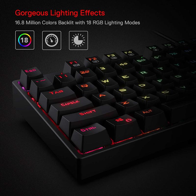 Redragon K582 SURARA Механичес – обзор и цена Gaming Keyboard Mouse And Headset Combo