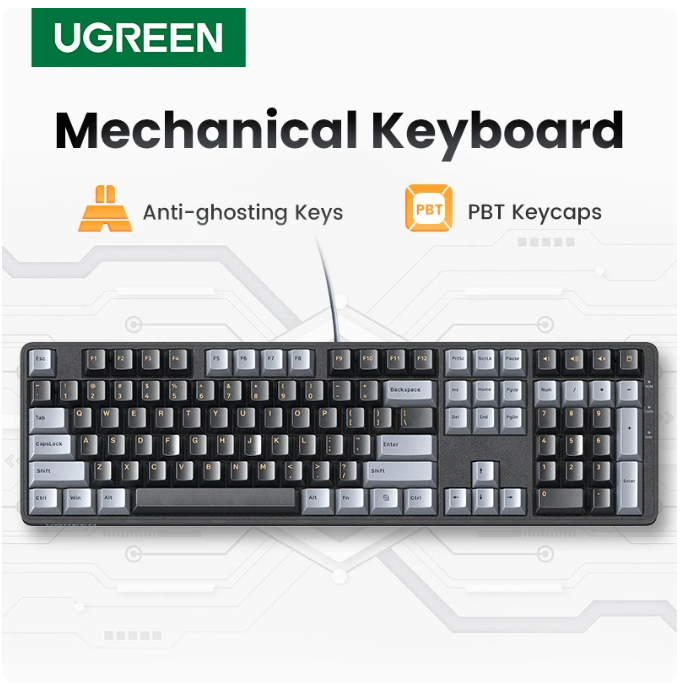 UGREEN Клавиатура Механическая – обзор и цена Gaming Keyboard Mechanical