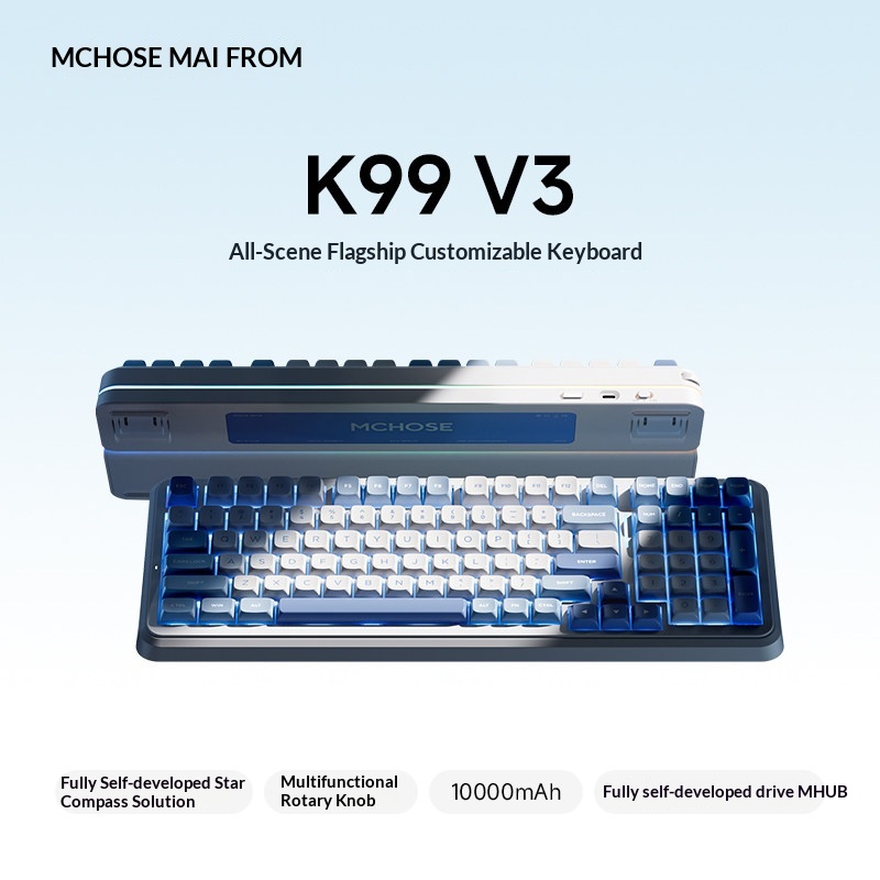 Механическая клавиатура MCHOSE – обзор и цена Gaming Keyboard Mechanical Wireless