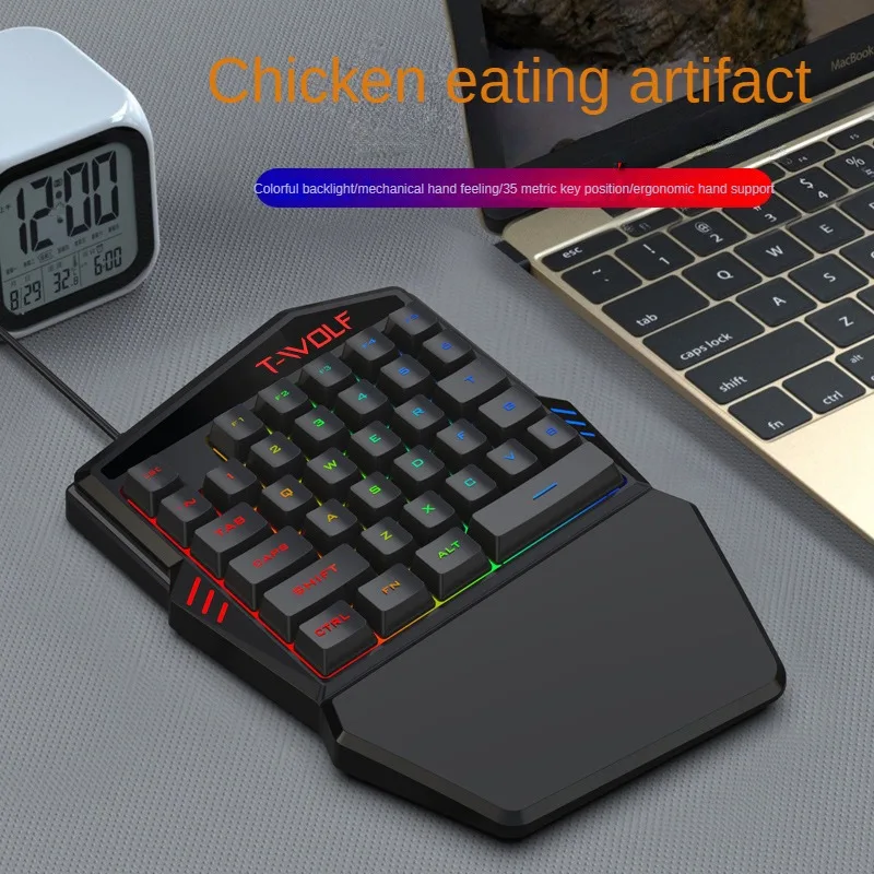 T-WOLF TF900 клавиатура для од – обзор и цена Gaming Keyboard Hand