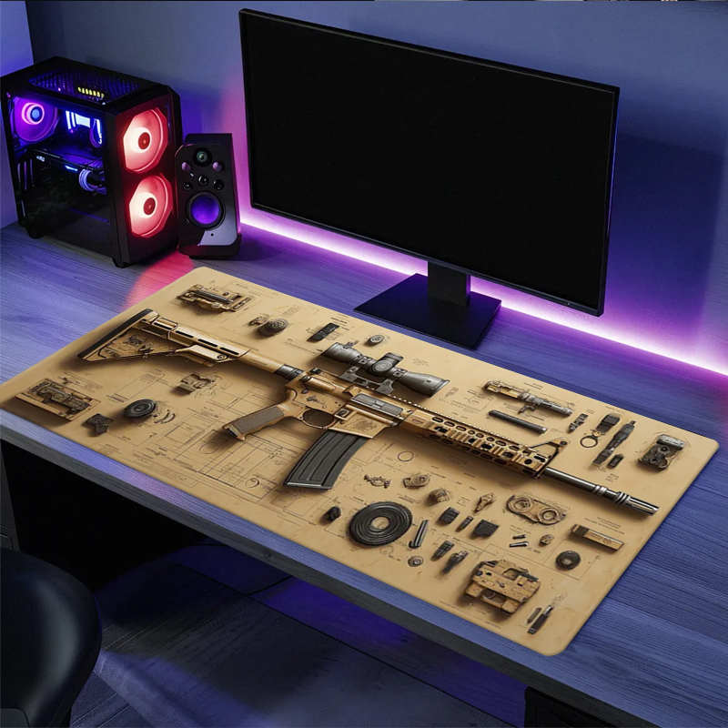 Мягкий игровой коврик для мыши – обзор и цена Gaming Keyboard High Ground
