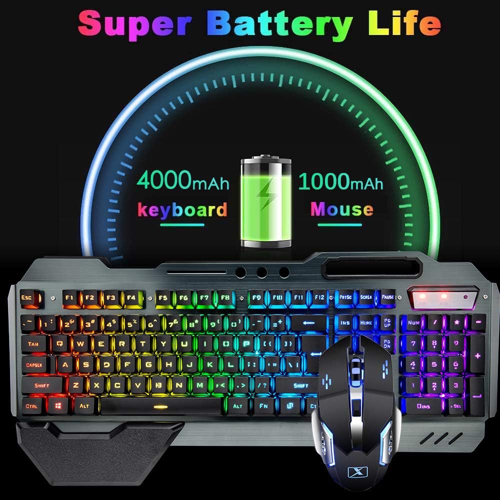 Комбинированная беспроводная и – обзор и цена Gaming Keyboard Mechanical Wireless