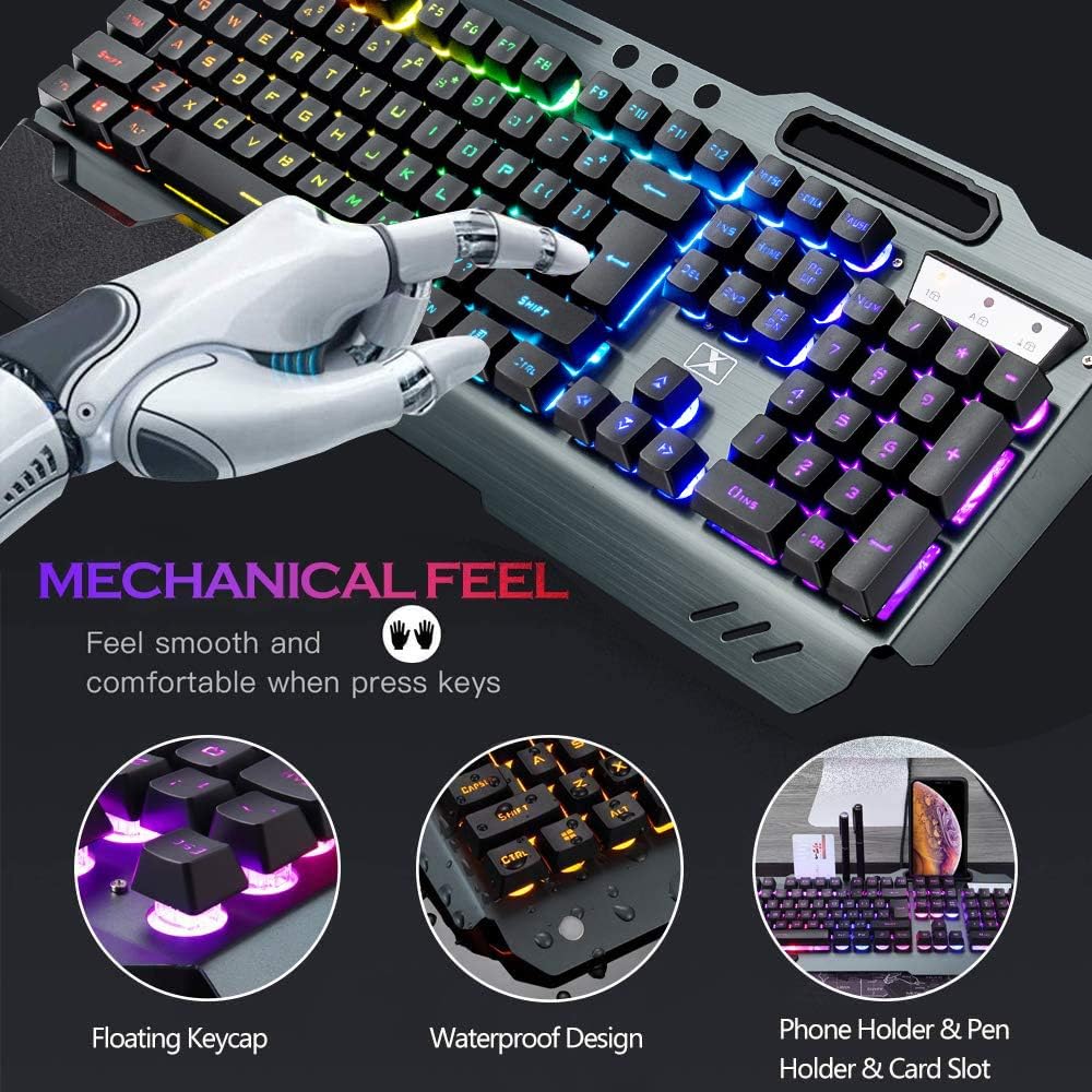 Комбинированная беспроводная и – обзор и цена Gaming Keyboard Mechanical Wireless