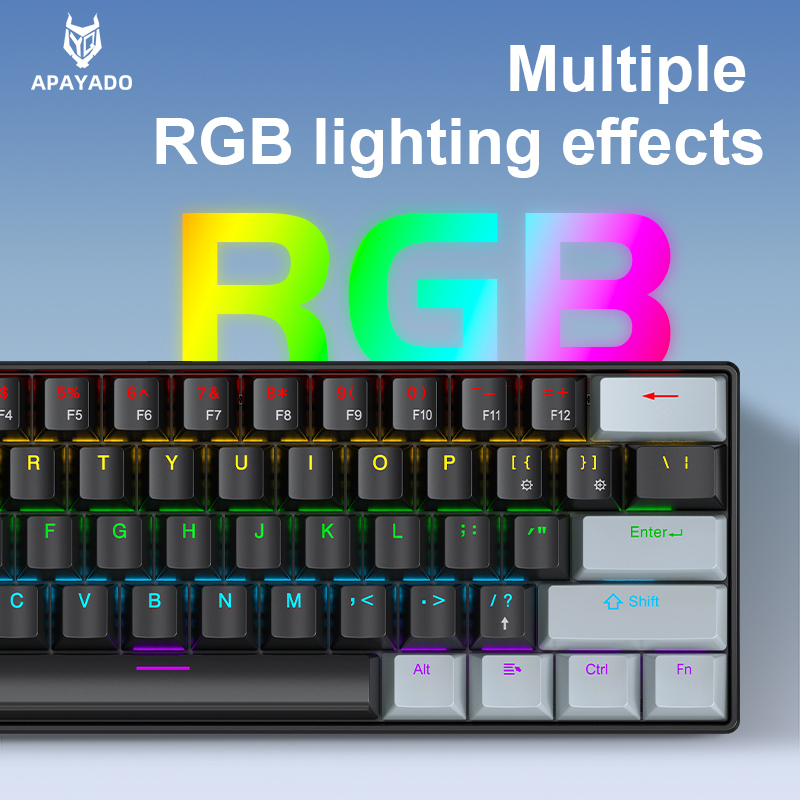 Мини-механическая клавиатура A – обзор и цена Gaming Keyboard Blue Switches