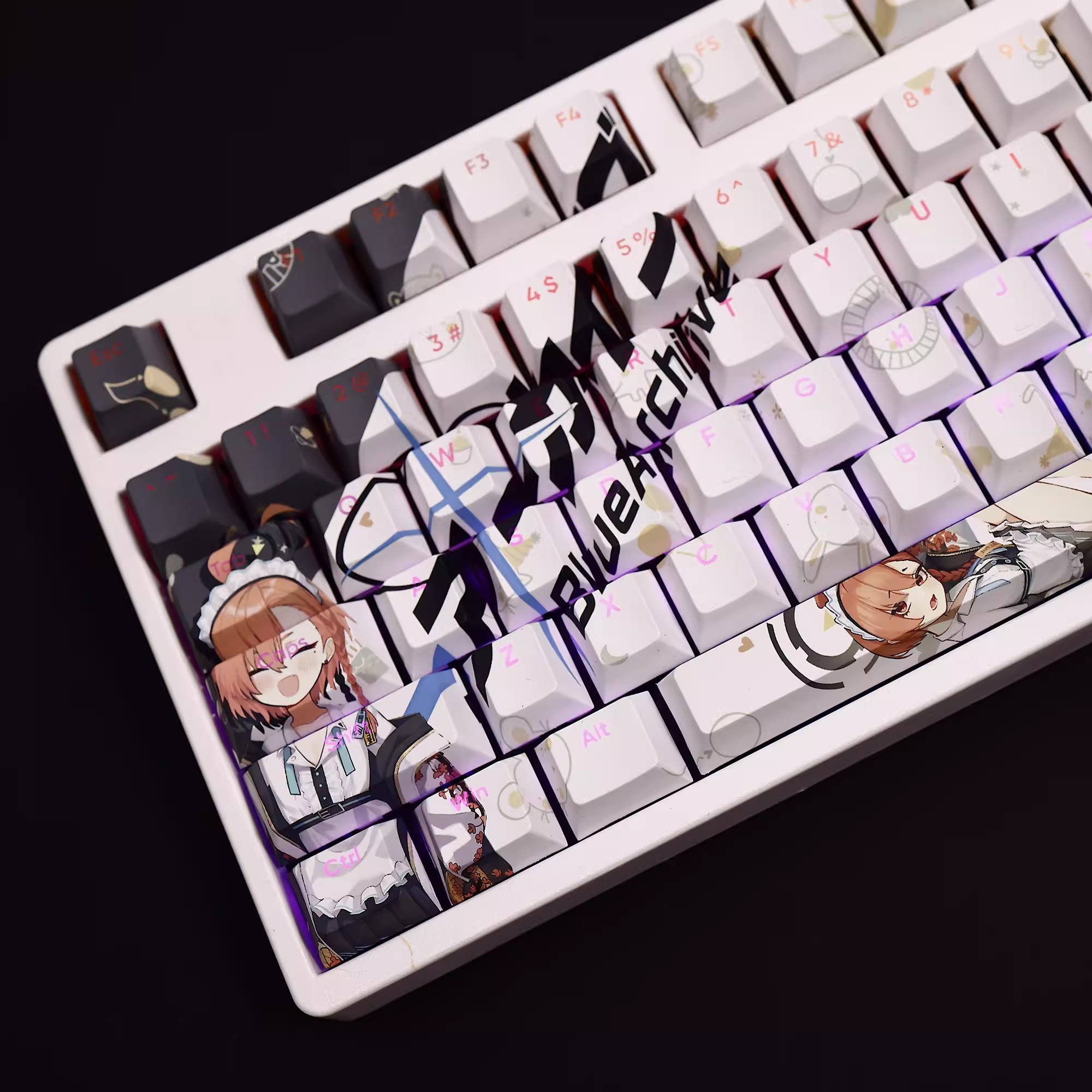 Колпачки для клавиш с подсветк – обзор и цена Gaming Keyboard Blue