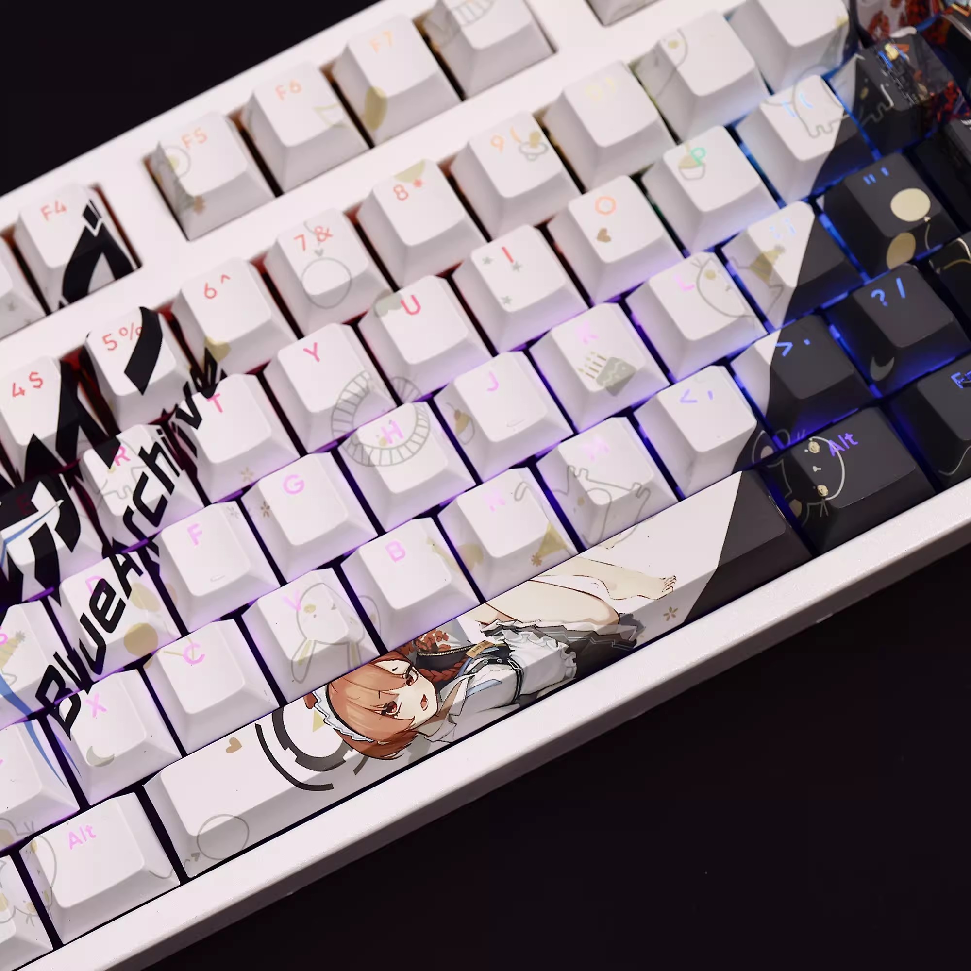Колпачки для клавиш с подсветк – обзор и цена Gaming Keyboard Blue
