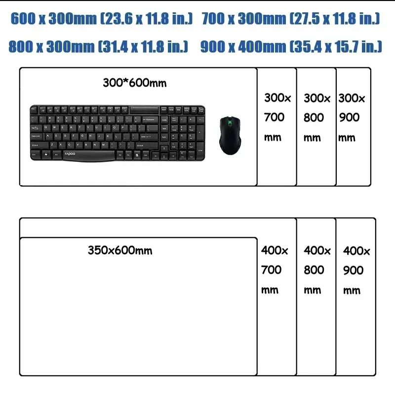 Большой игровой коврик для мыш – обзор и цена Gaming Keyboard Mouse