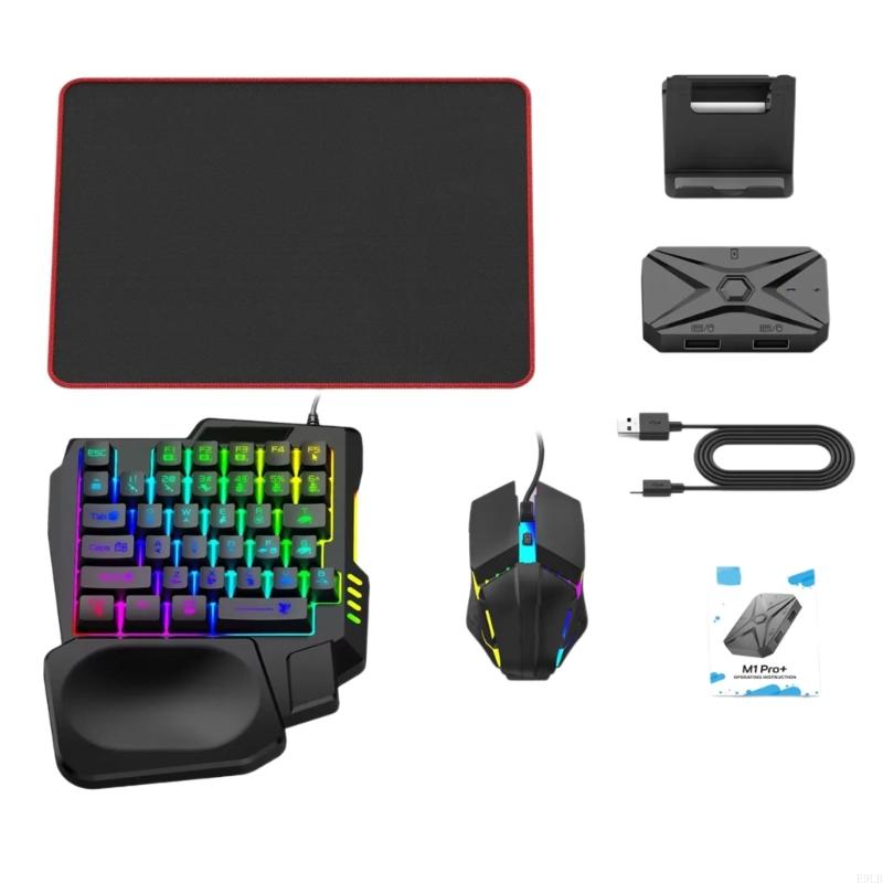 Новинка 2026 года, портативная – обзор и цена Gaming Keyboard And Mouse Converter For Mobile