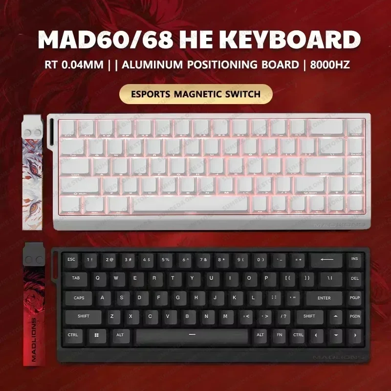 AI Madlions Mad 60he Mad 68he  – обзор и цена Gaming Keyboard Blue