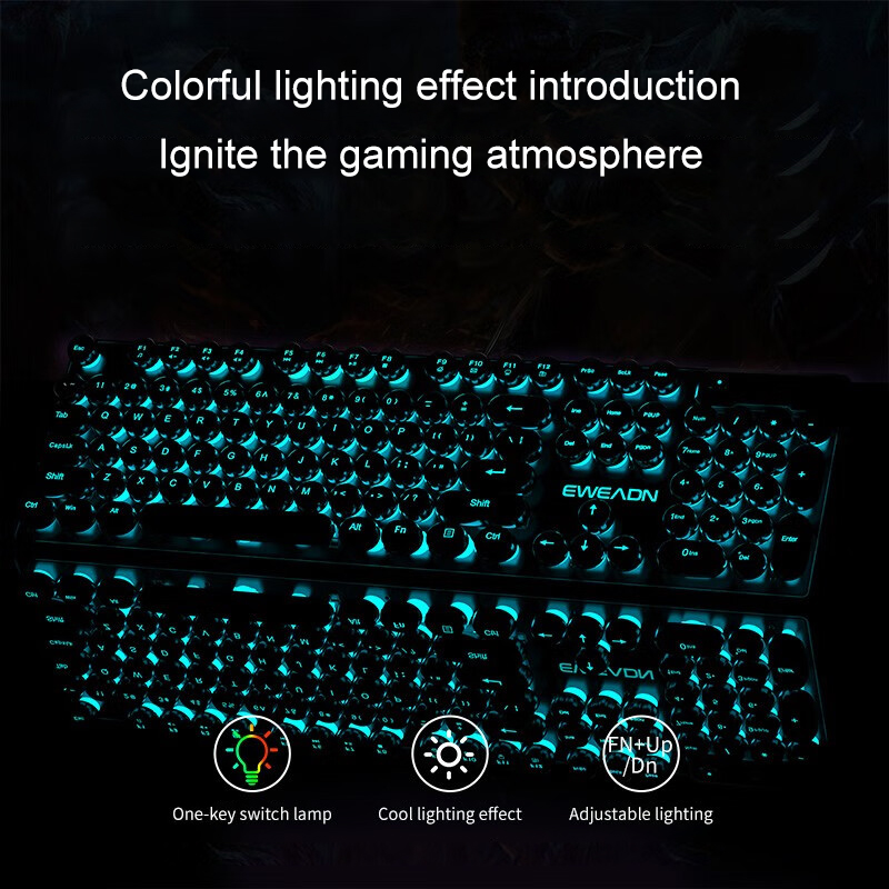 Игровая клавиатура для пишущей – обзор и цена Gaming Keyboard Blue Switches