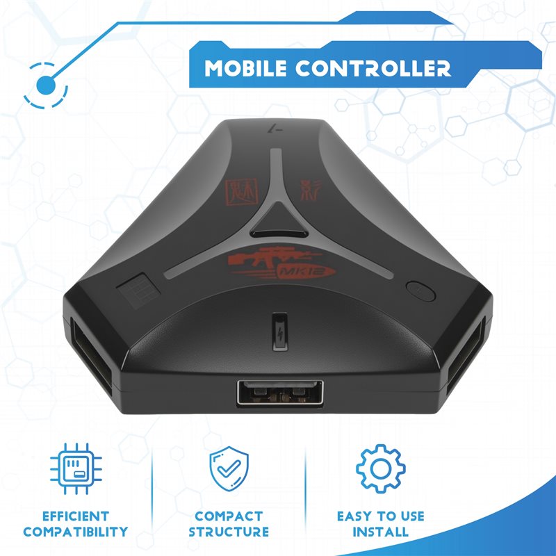 Новый игровой контроллер MK12  – обзор и цена Gaming Keyboard And Mouse Converter For Mobile
