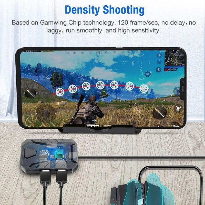 F62C Геймпад для Mobile Blueto – обзор и цена Gaming Keyboard And Mouse Converter For Mobile