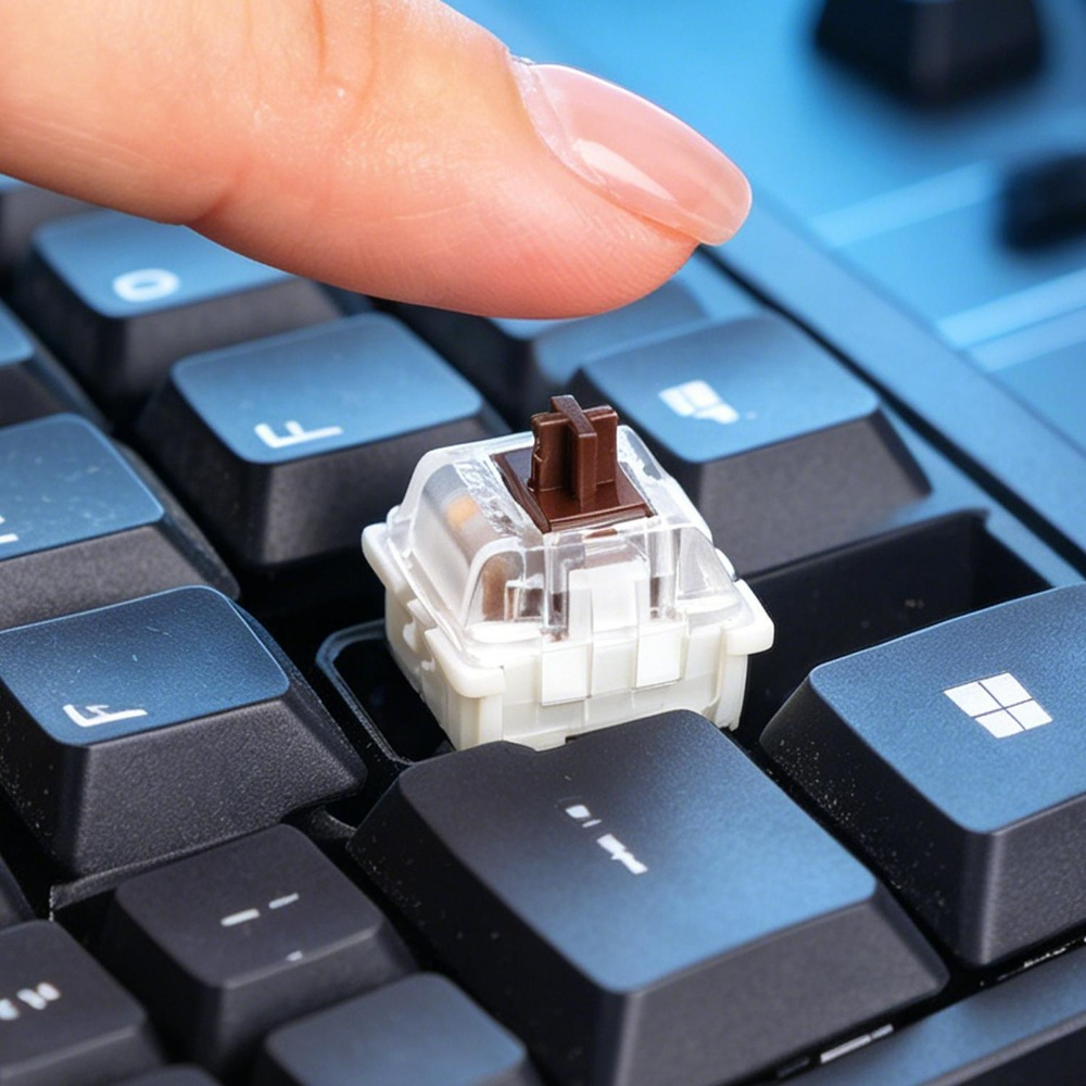 10/20 шт. синих/красных/коричн – обзор и цена Keyboard Gaming Blue Switch