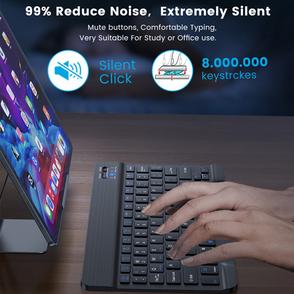 10-дюймовая беспроводная мини- – обзор и цена Gaming Keyboard Mechanical Wireless