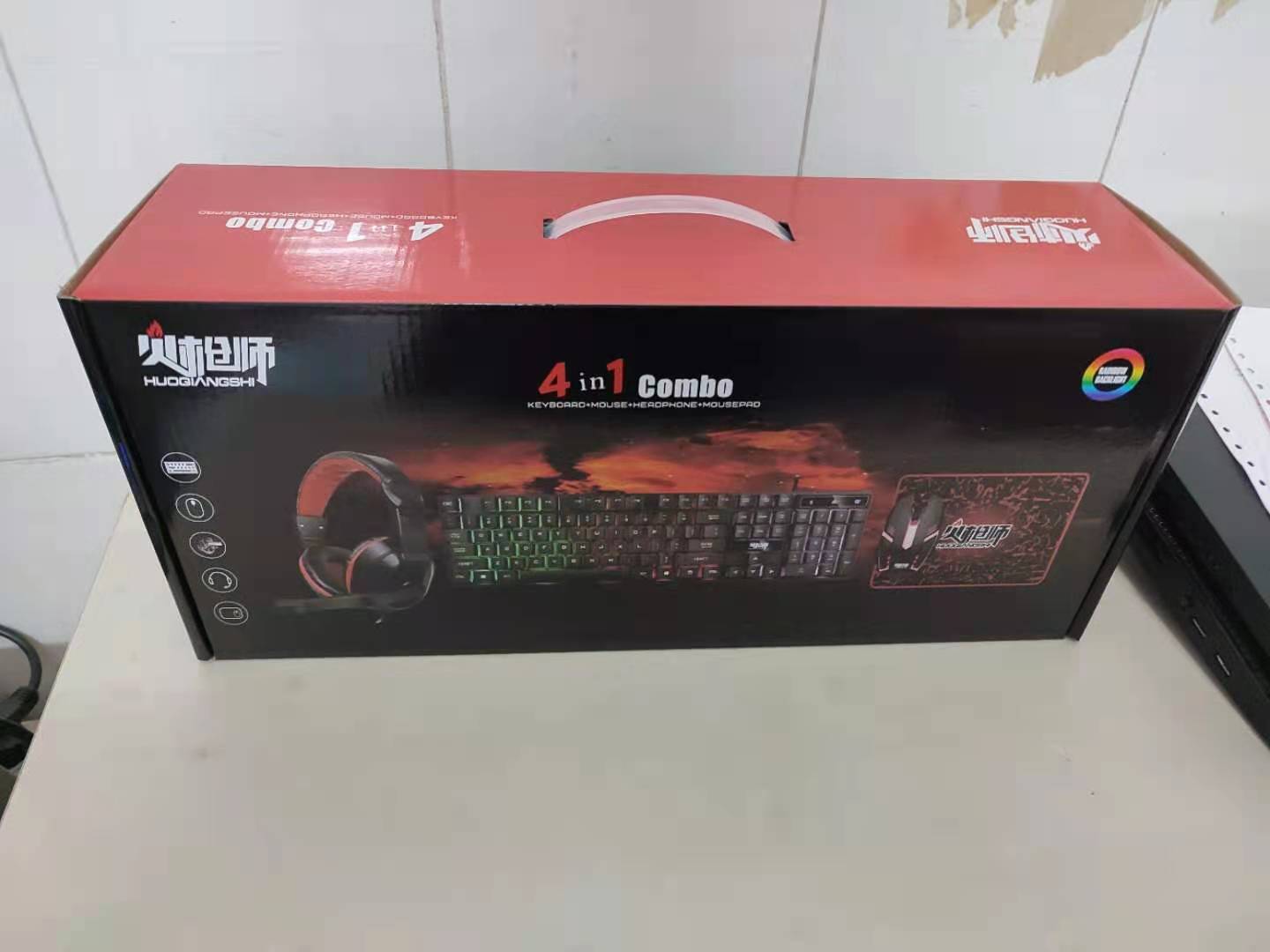 Комбинированная игровая клавиа – обзор и цена Gaming Keyboard Mouse And Headset Combo