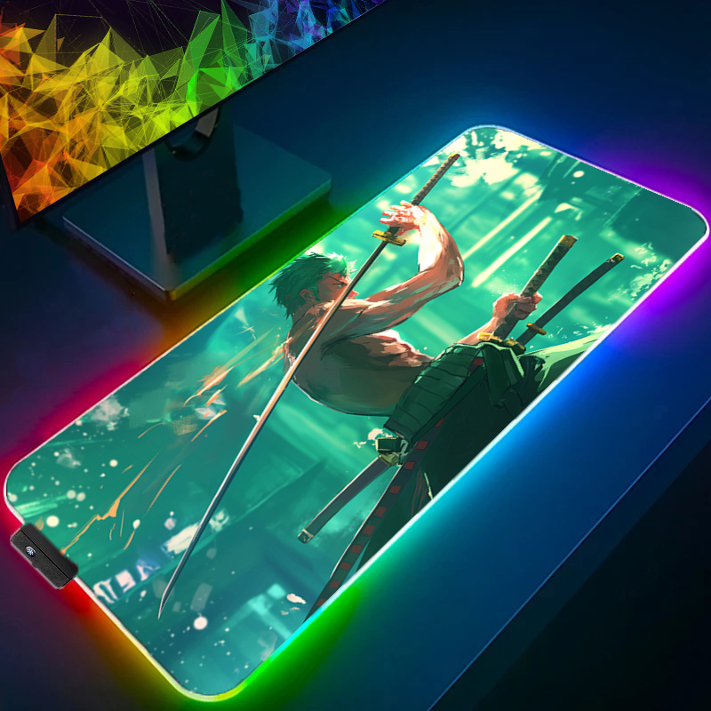 ONE PIECE Zoro коврик для мыши – обзор и цена Gaming Keyboard Esports