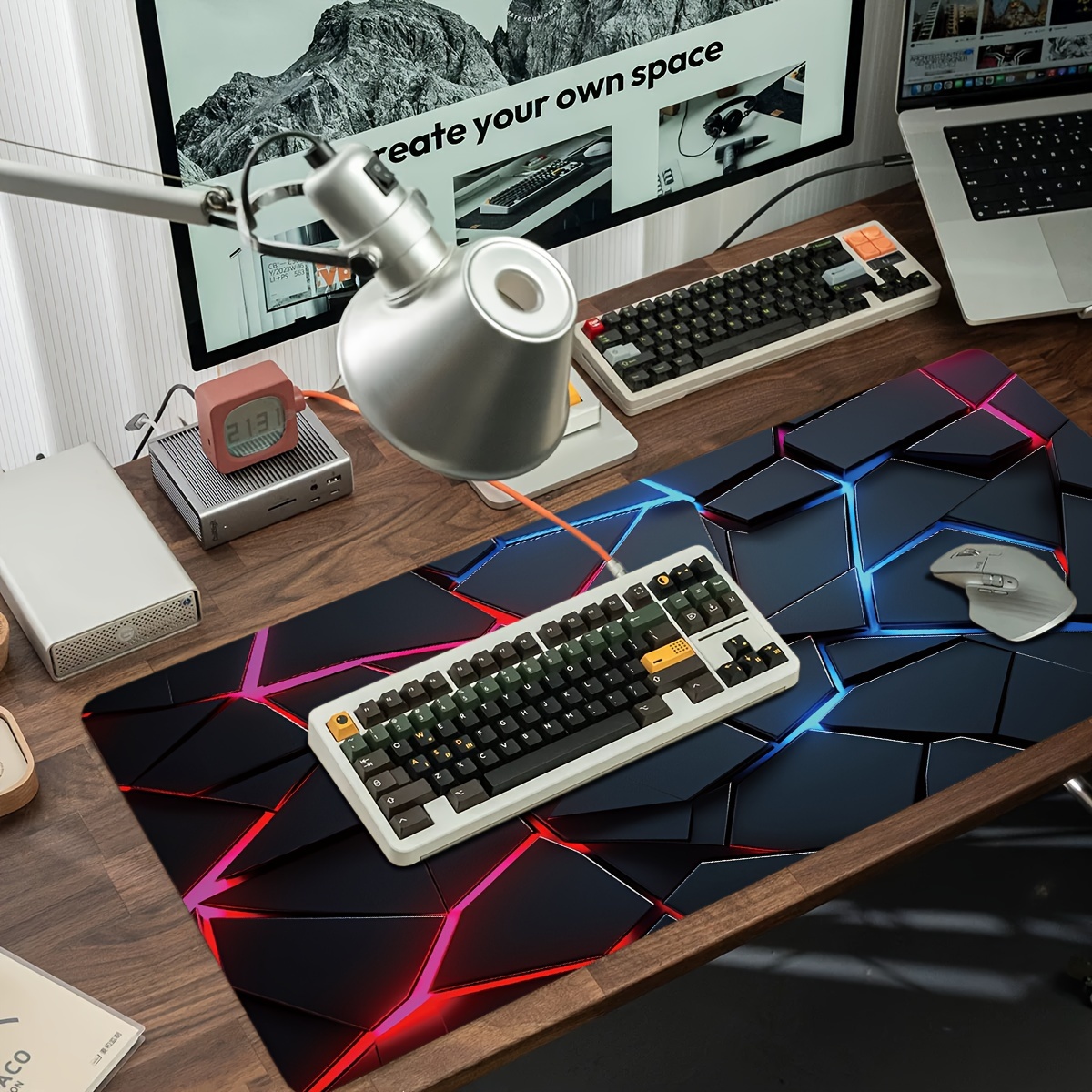Большие игровые коврики для мы – обзор и цена Gaming Keyboard Blue