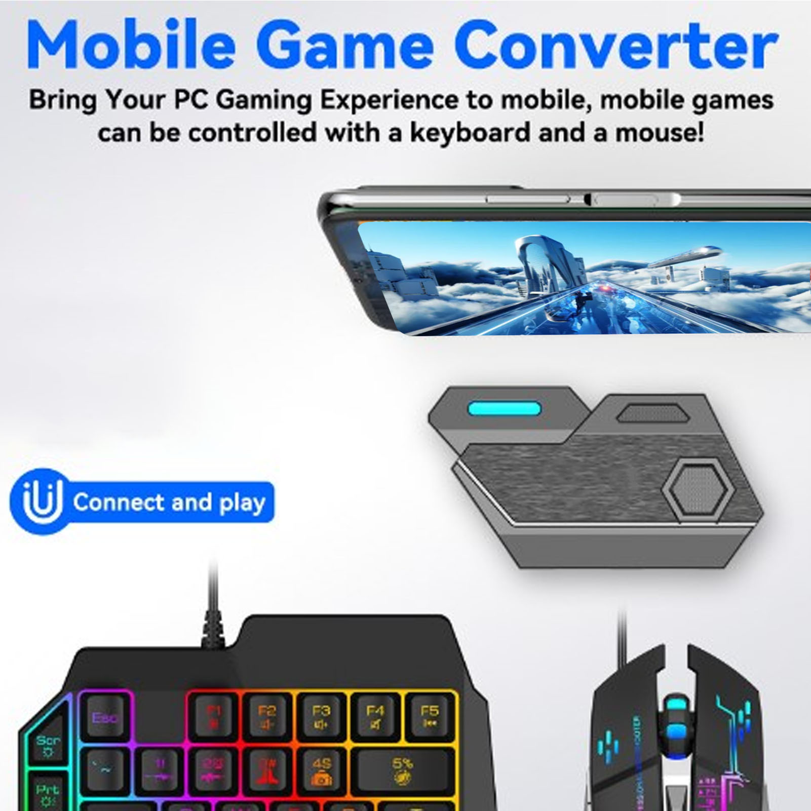 Комбинированный пакет для моби – обзор и цена Gaming Keyboard Hand