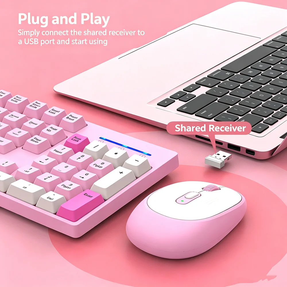 Беспроводной комплект KEBIDUME – обзор и цена Gaming Keyboard Mouse And Headset Combo