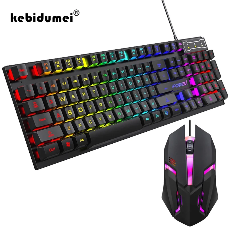 Механическая клавиатура с подс – обзор и цена Gaming Keyboard Mouse And Headset Combo