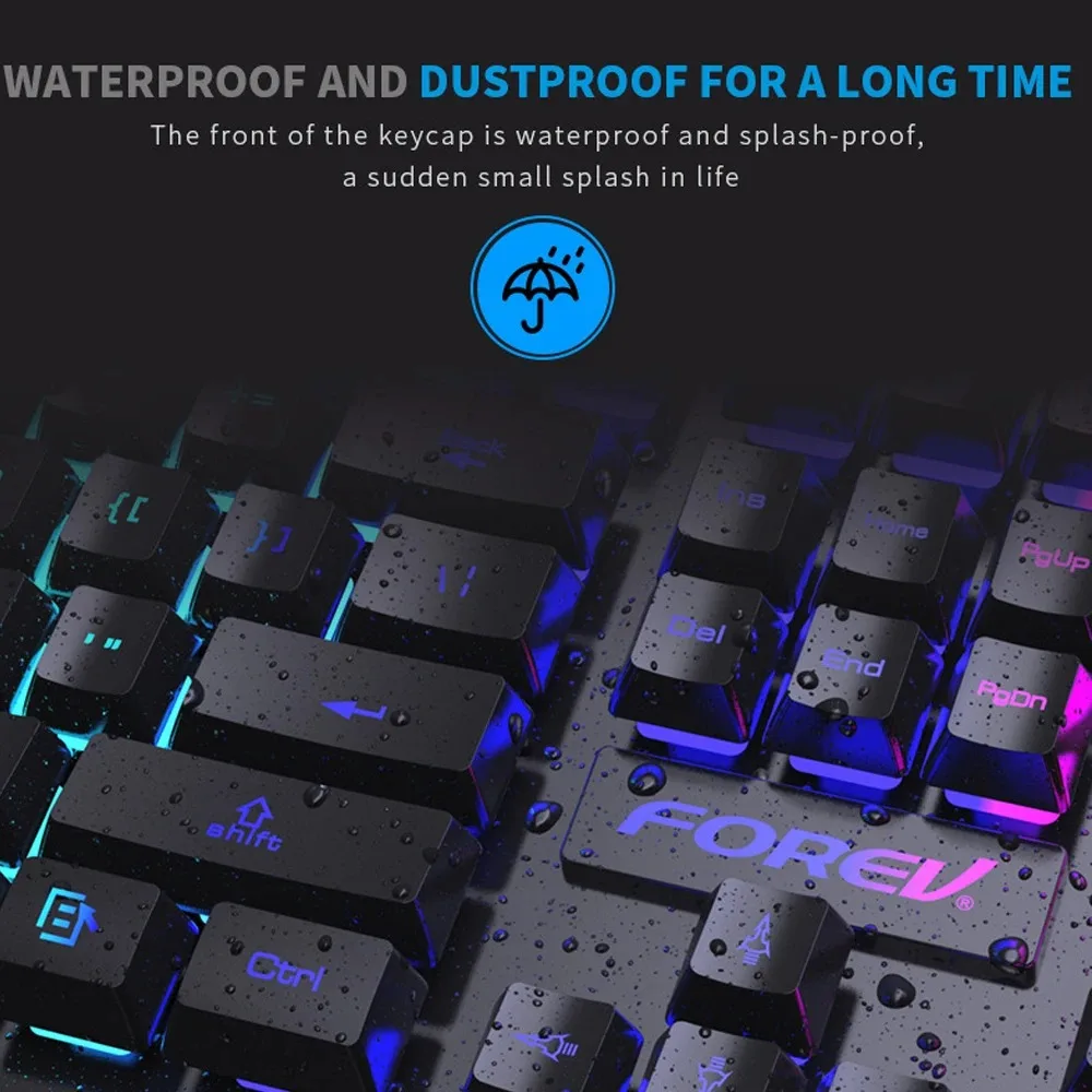 Механическая клавиатура с подс – обзор и цена Gaming Keyboard Mouse And Headset Combo
