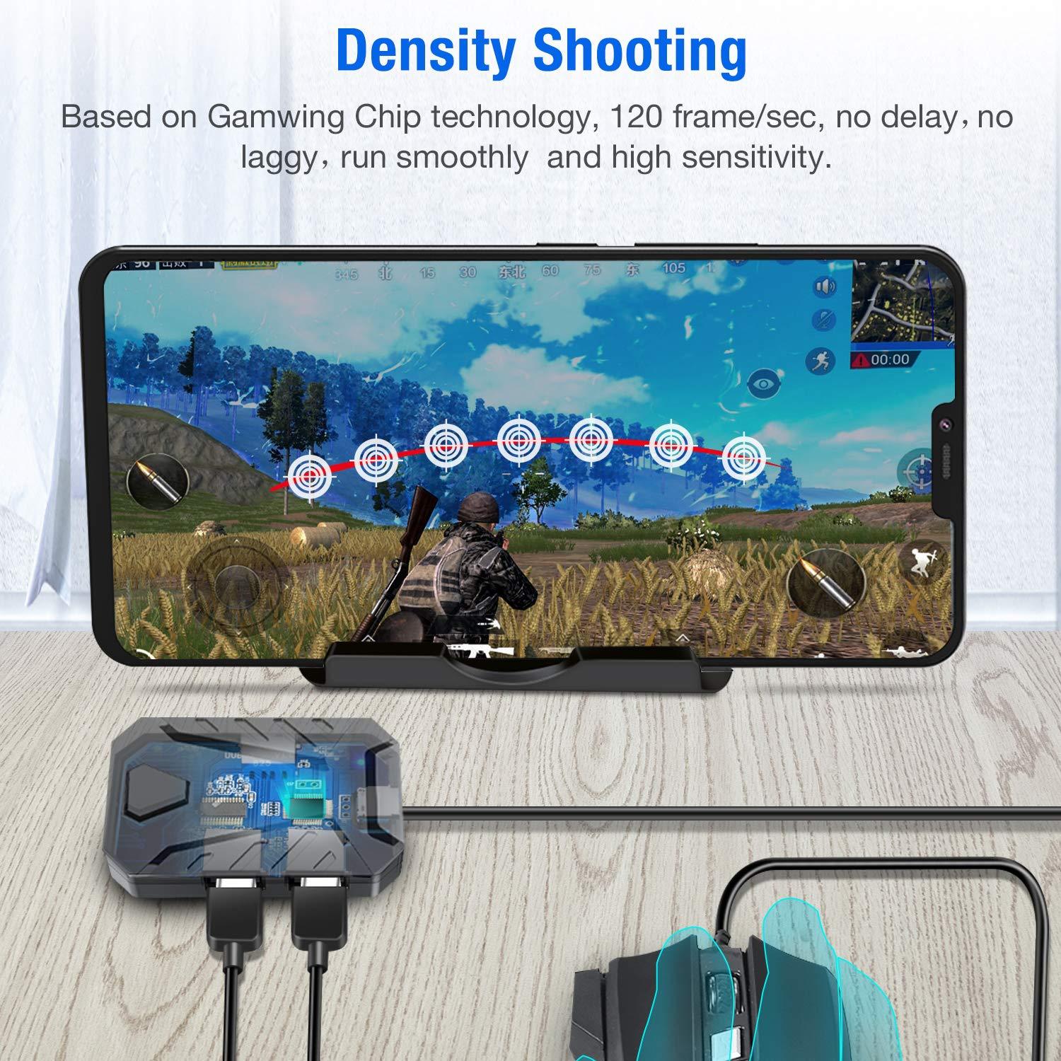 Конвертер мобильных игр, компл – обзор и цена Gaming Keyboard And Mouse Converter For Mobile