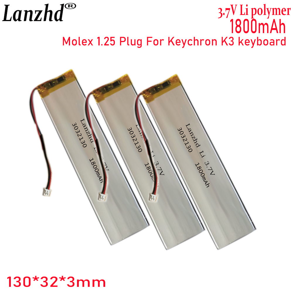 1-20 шт. 3032130 3.7V 1800mAh  – обзор и цена Gaming Keyboard Tester