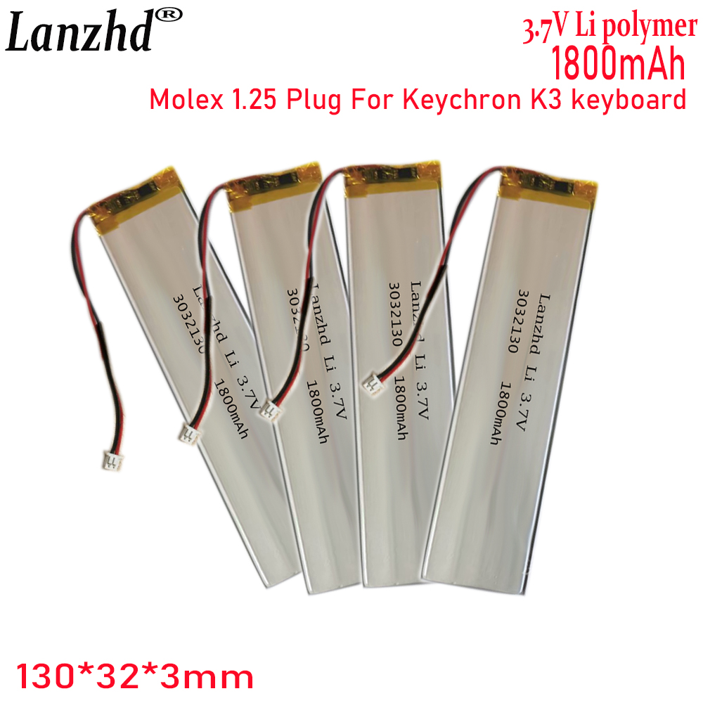 1-20 шт. 3032130 3.7V 1800mAh  – обзор и цена Gaming Keyboard Tester