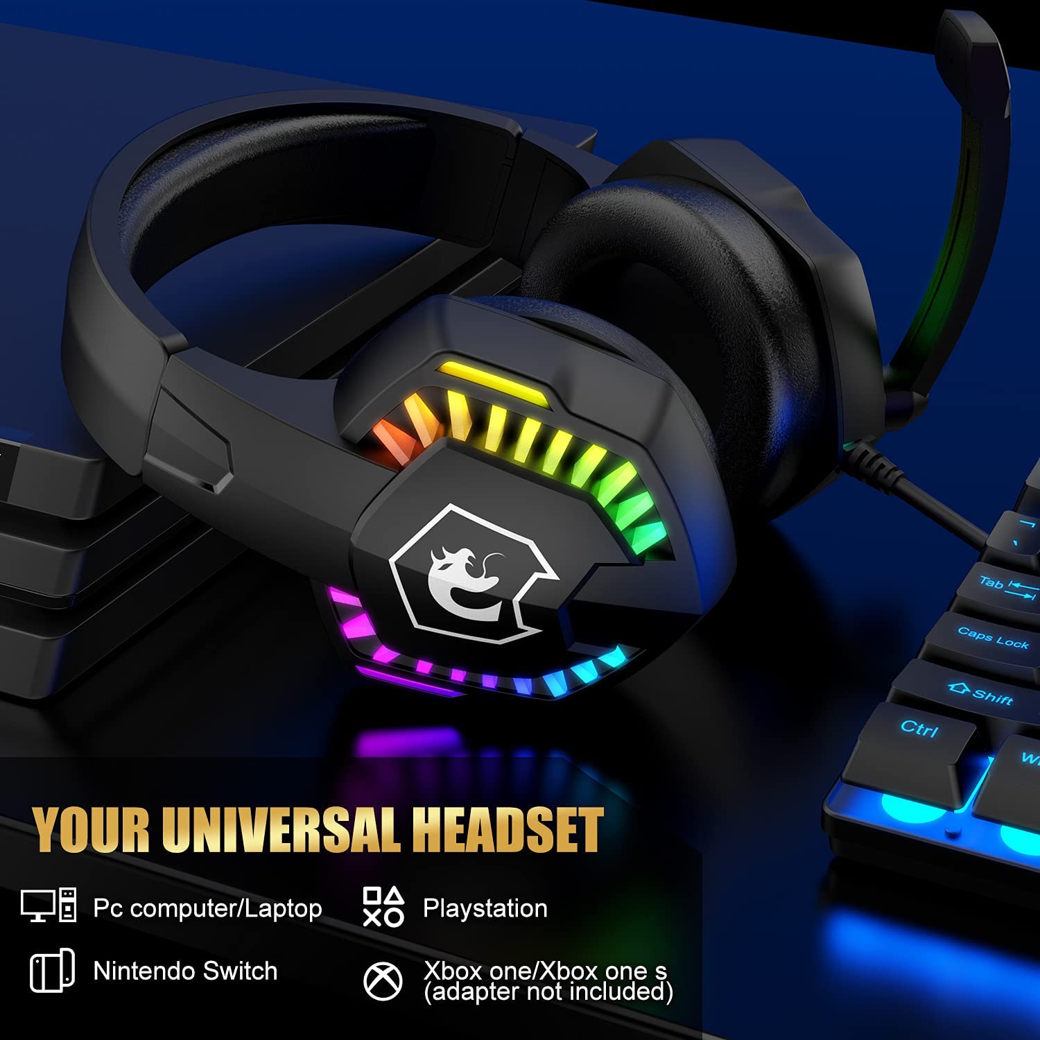 Игровой комплект MAMBASNAKE X  – обзор и цена Gaming Keyboard Mouse And Headset Combo