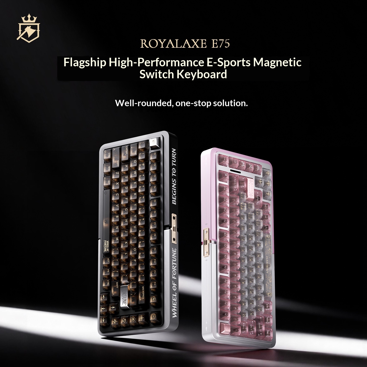 Royalaxe E75 HE алюминиевый ко – обзор и цена Gaming Keyboard Hall Effect Switches