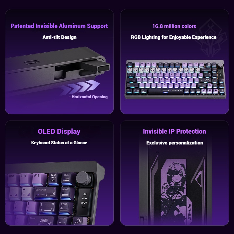 Красочная клавиатура с магнитн – обзор и цена Gaming Keyboard Magnetic Switches